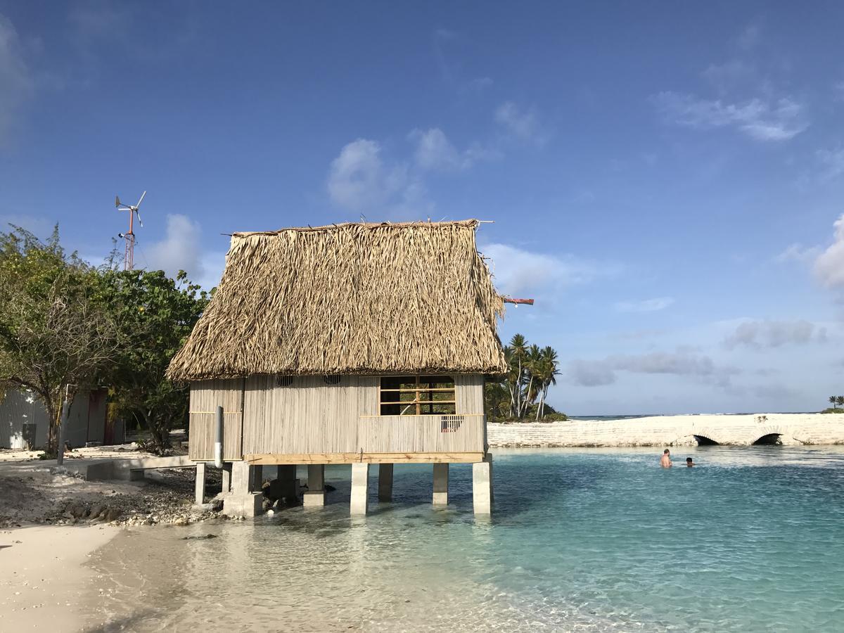 Abemama Green Eco Hotel Kiribati Kariatebike Buitenkant foto