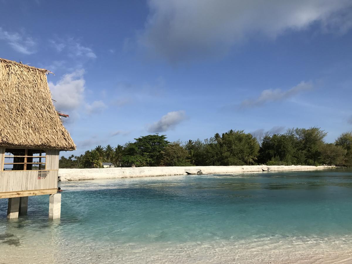 Abemama Green Eco Hotel Kiribati Kariatebike Buitenkant foto