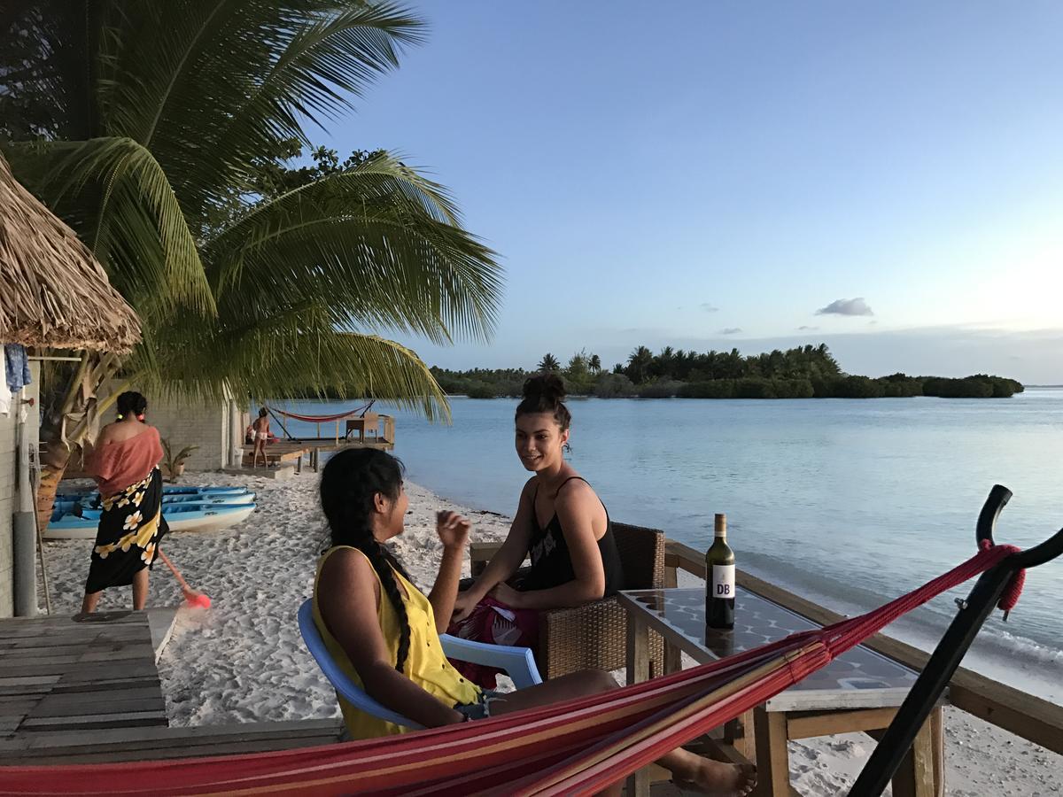 Abemama Green Eco Hotel Kiribati Kariatebike Buitenkant foto