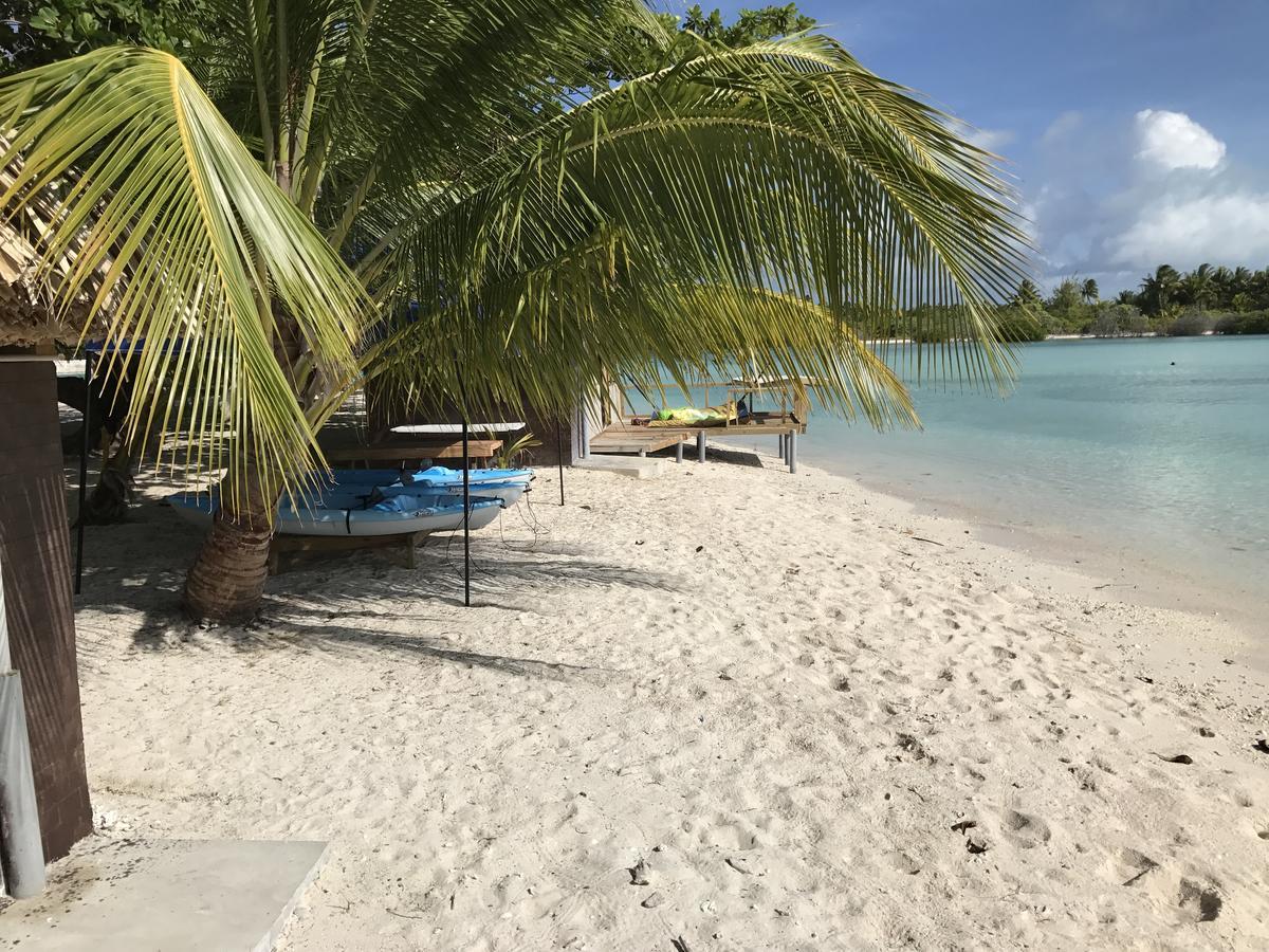 Abemama Green Eco Hotel Kiribati Kariatebike Buitenkant foto