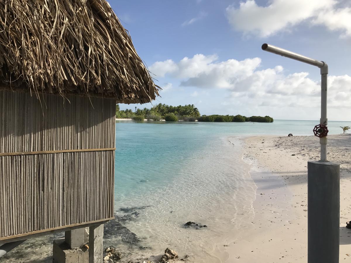 Abemama Green Eco Hotel Kiribati Kariatebike Buitenkant foto